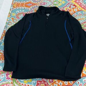 Under Armour Black Pullover with Blue Details